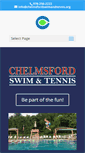 Mobile Screenshot of chelmsfordswimandtennis.org